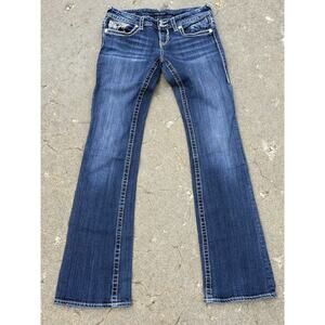 Vigoss Jeans Womens Size 5/6 Jean Blue Denim The New York Boot Cut 31 X 33